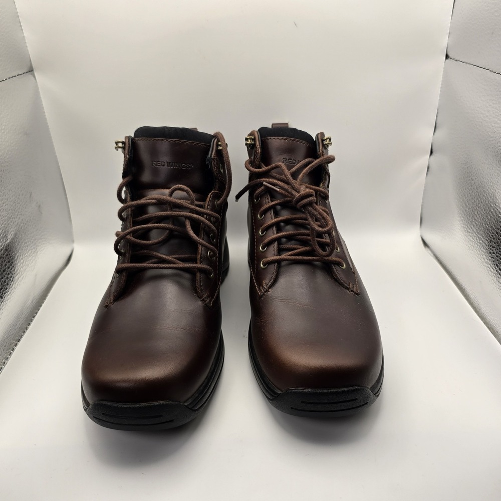 Red Wing Bayport 4601 Men's Brown Leather Chukka Boots Size 9D Lace Up Comfort - Picture 2 of 14